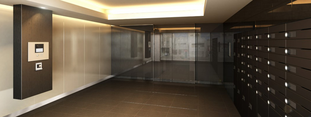 ご購入いただいたLEXE TOKYO－NorthIIのエントランスホール